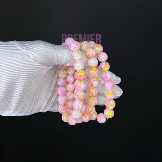 Strawberry Banana beaded bracelet